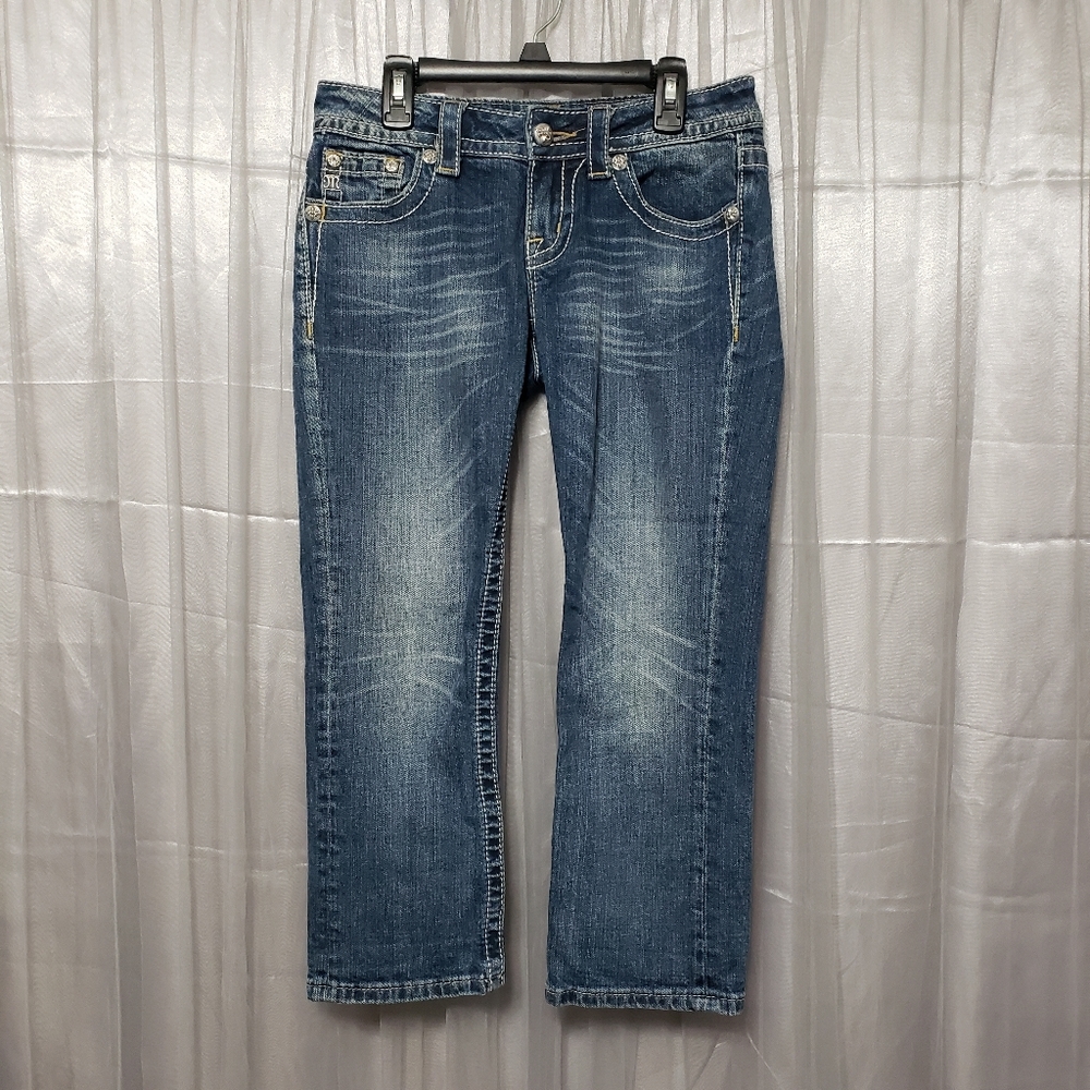 Miss Me Size 26 Capri Jeans - Picture 3 of 13